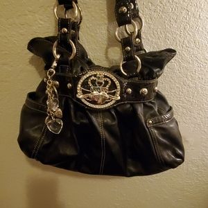 Kathy van zeeland purse black